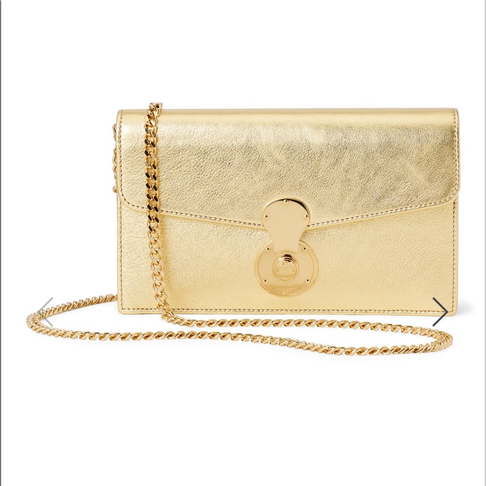 RL Ricky Calfskin Chain Wallet